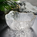 Professional Manufacture Cheap Fine Quality Transparent Salad Glass Bowl