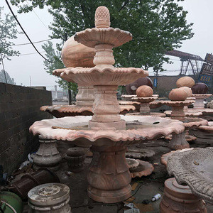 Professional Supplier Outdoor Stone Water Fountain Price Design