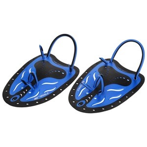 Professional Swimming Paddle Frog Finger Adjustable Silicone Hand Webbed Diving Gloves Fin Flipper S M L TF-200