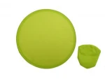 Promotion foldable flying disc Flexible Nylon Foldable flying disc With Pouch Foldable Fan