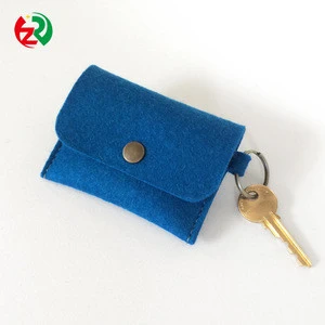 Promotion Gift 2019 hot sell high quality customized felt key wallet