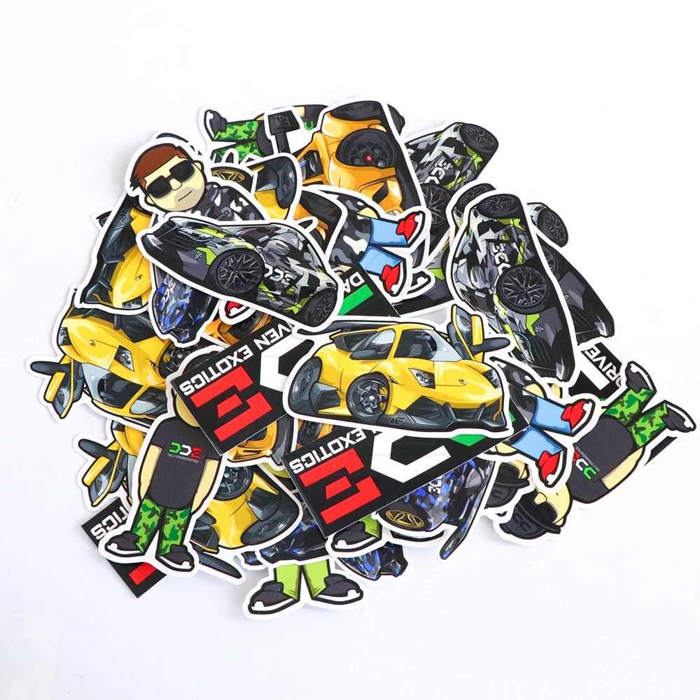 Promotional Gifts and Adversting Sticker Decals mixed Custom Sticker Pack