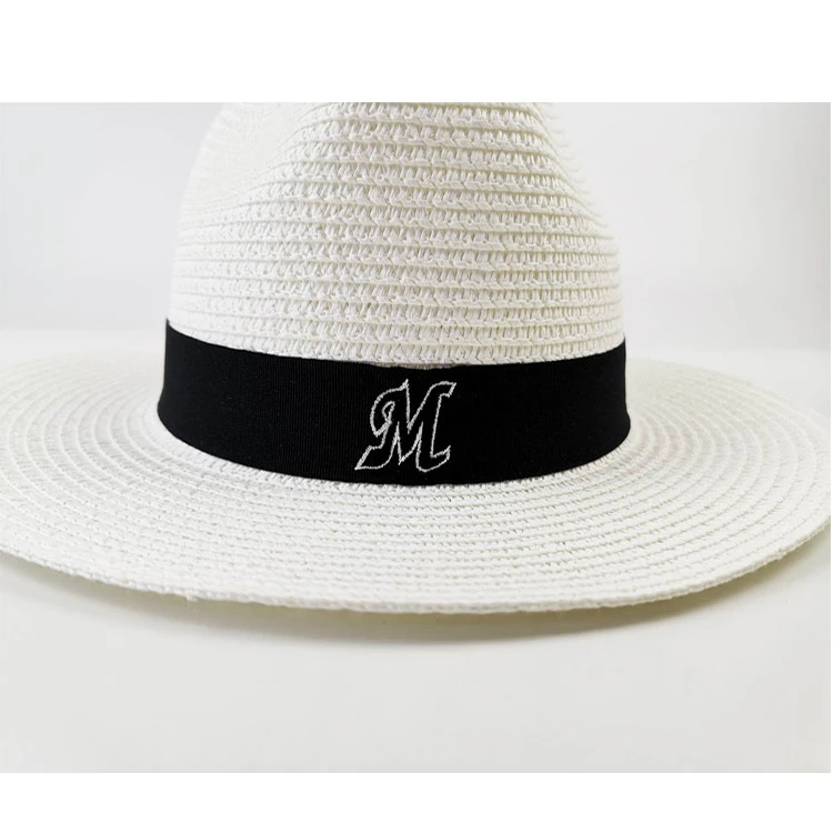 Promotional OEM unisex fashion custom outdoor adult cheap foldable classic cowboy hat sun straw hat