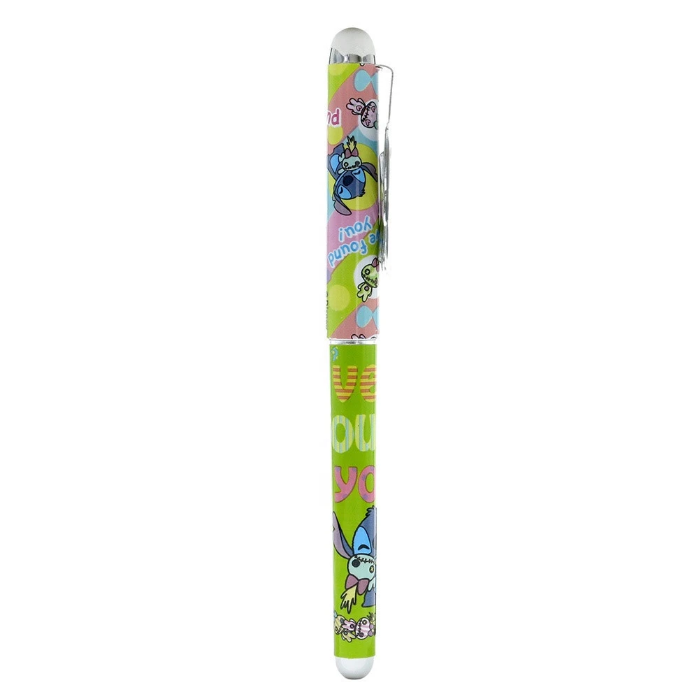 PROMOTIONAL PRICE POPULAR MULTI COLOR METAL ABS INK STATIONERY GIFT SCHOOL OFFICE DISNEY STITCH CLIP BALLPOINT PEN