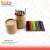 Import promotional recycled color pencil 12pcs stationery sets in box from China
