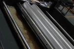 PVC album double sided cold glue gluing machine
