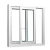 Import PVC Casement/Sliding Windows UPVC Doors and Windows from China