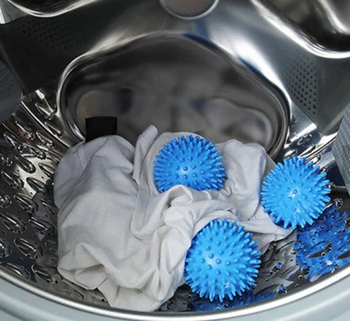 PVC Dryer Balls Fabric Softener Ball Dry Laundry Products Washing Ball