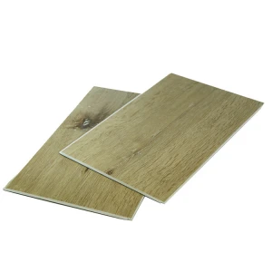 pvc material  floor covering hot sale Sound Absorption plastic slat flooring click lock installation spc floor pvc tiles