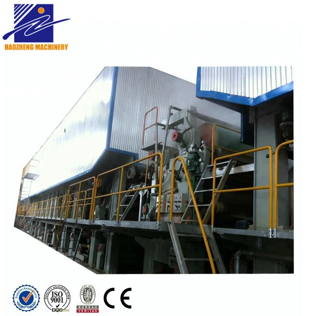 QINYANG HAOZHENG Reliable quality Waste paper recycling  Kraft papermaking machine production line
