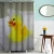 Import QJMAX No MOQ Custom Digital Printing Waterproof Mouldproof Polyester Fabric Bathroom Shower Curtain from China