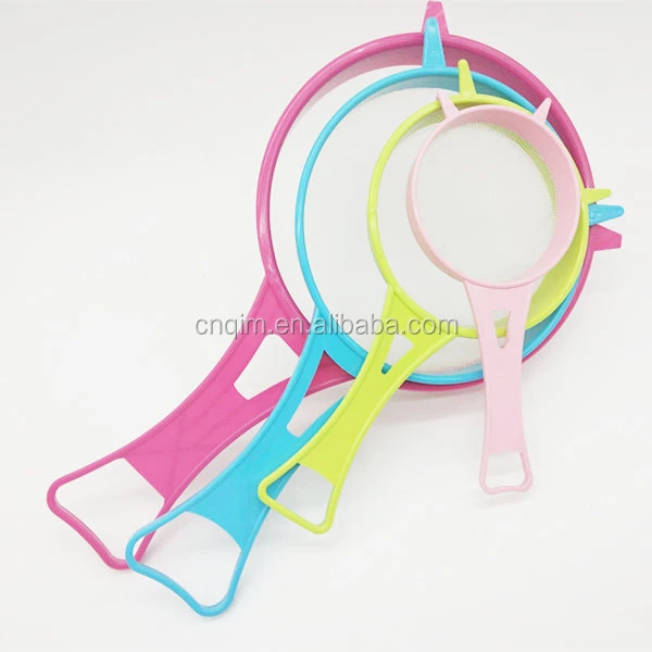 QM Creative Design nylon mesh filter spoon, juice filter kitchen supplies