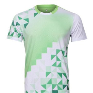 Quick dry breathable tennis tops tee badminton t-shirt