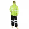 Rain Suit High Visibility Rain Coat Heavy Duty Rain Wear Safety Coverall Raincoat