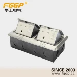 Reasonable Price Well Sale Concrete Marble Wooden Floor Raised Pop Up Dual USB Wall Socket With 13 Amp Plug