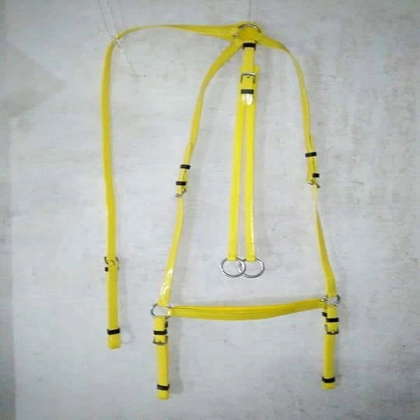 Red PVC Horse Bridle Equestrian Riding Equipment Kanpur Manufacturer