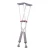 Import Rehabilitation therapy supplies silver aluminum types of crutch walking with TPR thick soft tuck support from China