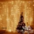 Import Remote control copper wire colorful 3M*3M 300 LEDs lights fairy decoration Twinkle star Window Curtain String Light from China