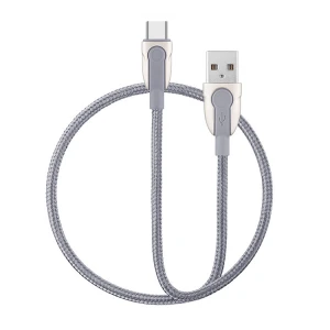Repairable usb charger cable new design Zinc Alloy data cable with 1m 1.5m 2m 3m braided Material cable