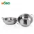 Import Restaurant cooking divider pot equipment stainless steel hot pot with 2 compartments from China