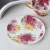 Import reusable ceramic funny cafe turkish coffee tea cup set floral decal design c and saucer from China