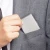 Import RFID blocking metal wallet slim anti-scan mens credit card holder from China