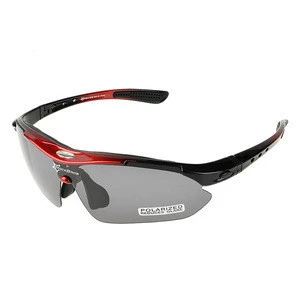 RockBros 5 Lens TR90 Polarized Cycling Eyewear Myopia Frame Outdoor Sports UV400 Sun Glasses Bicycle Goggles MTB Bike Sunglasses