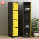 Ropero Armario Storage Steel 4 Door Single Clothing Locker/wardrobe Steel Locker Cabinet Metal Wardrobe Locker