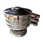 Rotary vibrating screen/circular fine powder vibratory sifter sieve machine