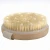 Import Round and large size bath body brush with bead from China