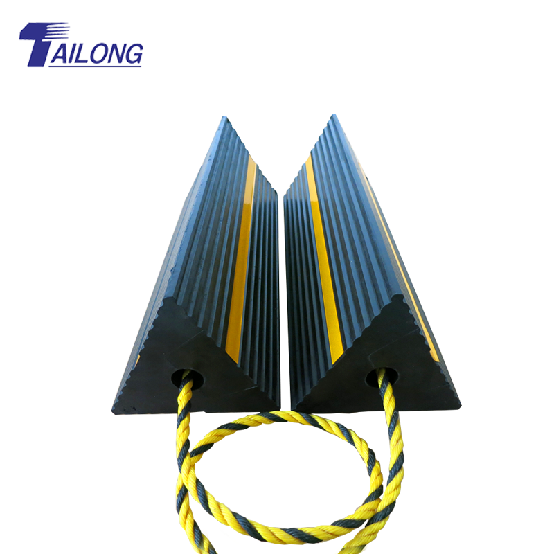 Buy Rubber Aircraft Wheel Chocks Single Or Pair With Rope,rubber Wheel ...