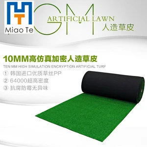 S001B  12mm sports floorings artificial  simulation sports grass for Golf greens gateways indoor paving corridors