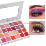 S33 Newest eye shadow palette logo cosmetic makeup eye shadow palette private label waterproof