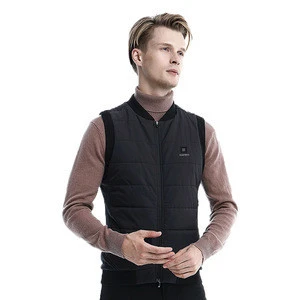 Safety Far Infrared Rechargeable USB Battery Heating Waistcoat with Pad