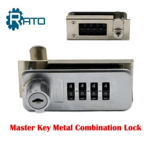 Safety Master Key Metal Drawer Mechanical Digital Furniture Combination Door Lock