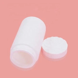 Safety seal pill bottle plastic medical vials with reversible cap