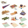 sales high quality Wooden Montessori sensory mathematics education suit toy early childhood education language Wooden toys