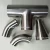 Sanitary Vacuum Stainless Steel pipe fitting tee 90degree elbow reducer bend flange Nozzle flange