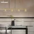 Savia indoor pendant Light Modern Home/hotel/bar Decorations LED COB 5*6W 3000K 5 lamps Brass Pendant ceiling hanging lamp