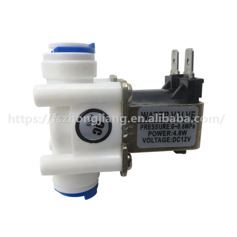 Buy Sea Zjfpdj07 Plastic Solenoid Valve Dc12v Normal Closed 3/8 Hose Pipe Quick Connection Ro