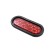 Import Sealed 6 Inch Oval 12 LED Tail Light Rear Stop Turn Lamp Red White Yellow Rear Side Marker Brake Light For Truck Trailer from China