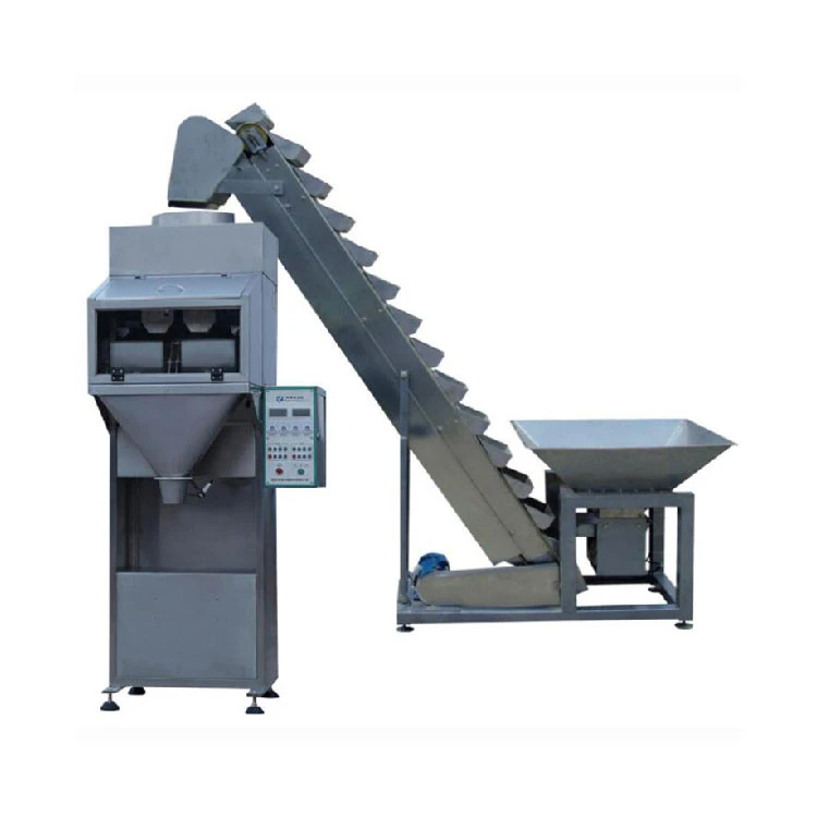 Semi Automatic Weigh Milk Candy / Cotton Candies Granules Filling and Packaging Machines for Bags Pouch