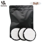 SENOHA  private label makeup remover reusable microfiber makeup remover pads