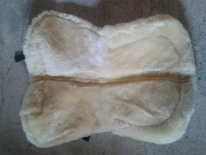 sheepskin riser pad horse cheap and good quality saddle for horse