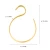 Import Shiny Display Gold Metal Hanger Aluminum Wire Hangers for Scarf from China