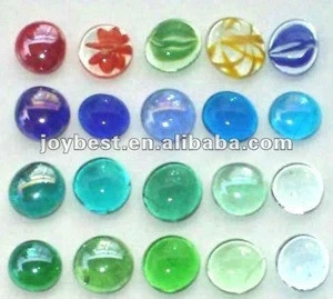 shiny glass marble in different color