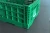 Import shopping basket plastic handles plastic container custom made foldable basket blue agriculture crate stack basket from China