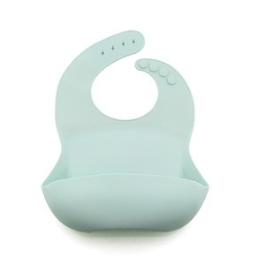 Silicone Baby Bibs Easily Wipe Clean Comfortable Soft Waterproof Bib Keeps Stains Off Multi Colors