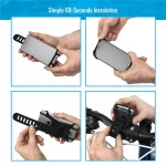Silicone Bicycle Mobile Phone Holder Cover Strap for Sale