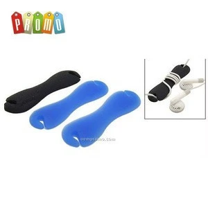 Silicone Dogbone earphone cable winder
